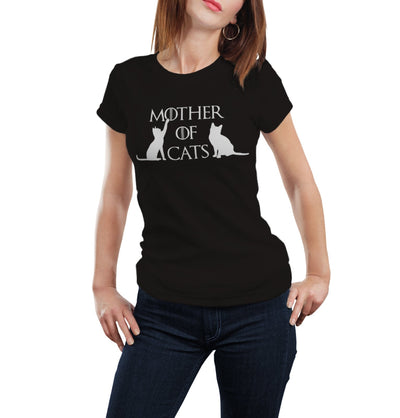 Bild: T-Shirt - Mother of cats Geschenkidee