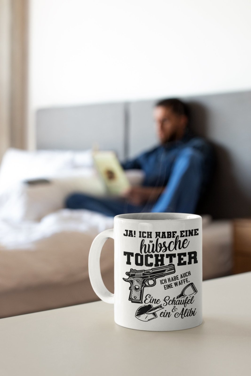 Bild: Tasse - Ja! Ich habe eine hübsche Tochter. Geschenkidee