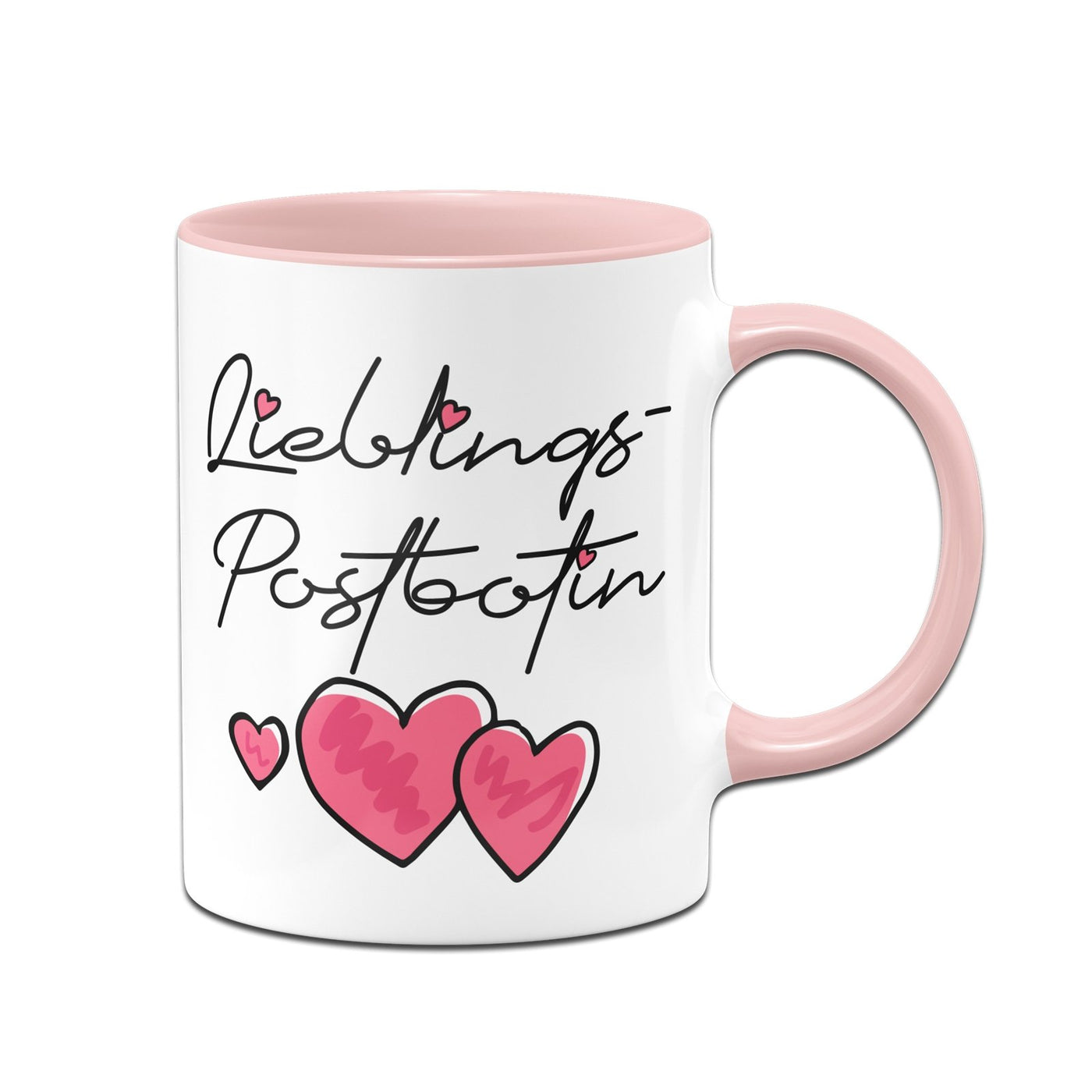 Bild: Tasse - Lieblings-Postbotin (Herzen) Geschenkidee