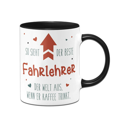 Bild: Tasse - So sieht der beste Fahrlehrer der Welt aus, wenn er Kaffee trinkt. Geschenkidee