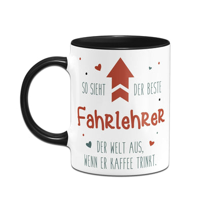 Bild: Tasse - So sieht der beste Fahrlehrer der Welt aus, wenn er Kaffee trinkt. Geschenkidee